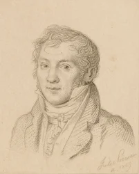 Portrait du violoniste et compositeur Louis-Luc Loiseau de Persuis 1769-1819
