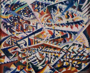 Lumière, miroirs et foule : Intérieur d