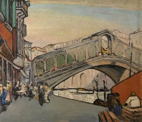 Le pont du Rialto à Venise