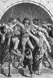 "Mort aux royalistes", gravé par Stéphane Pannemaker, de 