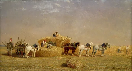 Fenaison, 1858