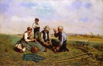 Le Déjeuner des Faneurs, 1857