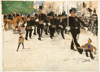 La Parade de la patrouille vigilante à Gand