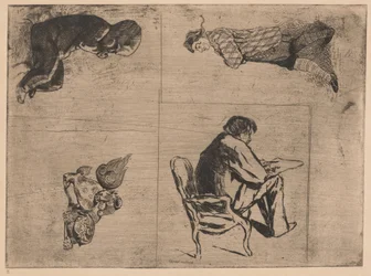 Edmond dessinant