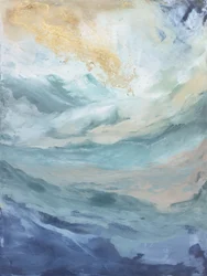 Évoquant les vagues de l