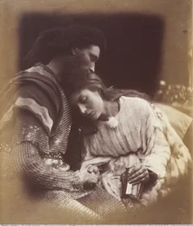 La séparation de Sir Lancelot et de la Reine Guenièvre