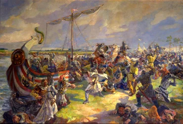La bataille de la Neva le 15 juillet 1240, 1940