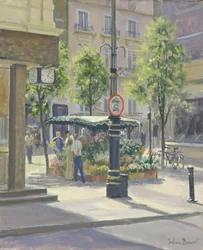 Étal de fleurs de Bond Street