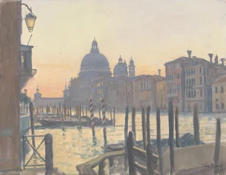 Lever de soleil sur le Grand Canal, 2009