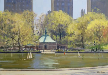 Le Lac de Bateaux, Central Park, New York, 1997