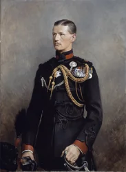 Le lieutenant Frederick Hugh Sherston Roberts, Kings Royal Rifle Corps, 1901
