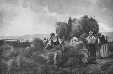 Les Moissonneurs, vers 1885, 1912