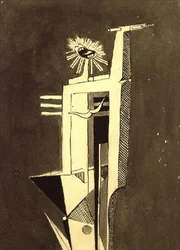Figure hurlante, Le Prophète, 1941
