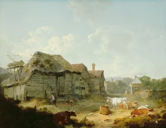 Une ferme, Otford, Kent
