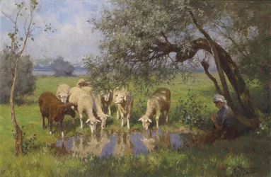 La bergère au repos