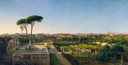 Vue de Rome depuis l