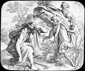 Moïse et le Buisson Ardent, 19ème siècle