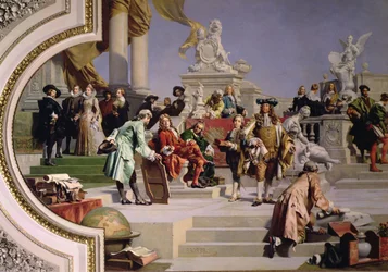 Le Patronage des Arts par la Maison de Habsbourg : section droite d