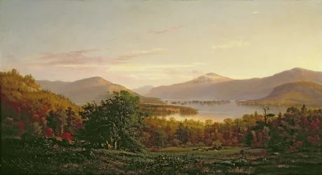 Vue du lac George
