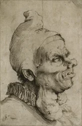 Grande tête grotesque