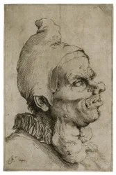 Grande tête grotesque