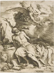 Saint Jérôme écoutant la trompette du Jugement dernier
