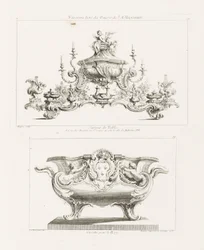 Neuvième Livre des Œuvres de J.A. Meissonnier, Surtout de Table
