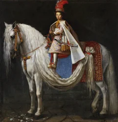 Portrait équestre de Leopoldo de