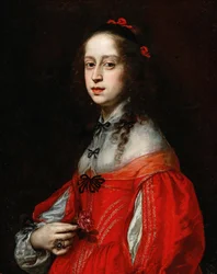 Portrait de Maria Leopoldine von Habsburg-Tirol, impératrice du Saint-Empire romain germanique