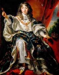 Louis XIV, roi de France (1638-1715), en habits de sacre