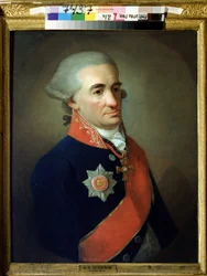Portrait du poète et écrivain russe Mikhaïl M. Heraskov