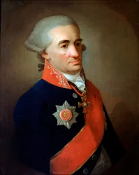 Portrait du poète Michail M Kheraskov, fin du 18ème siècle