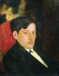 Portrait de D. Shevardnadze, 1921
