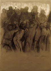 K.Kollwitz, Razzia (Grève des mineurs)