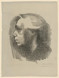 Autoportrait (1er état)