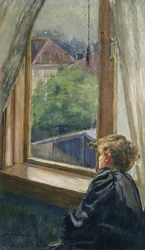 Femme à la fenêtre