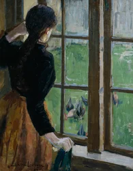 Femme à la fenêtre
