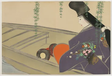 Fleurs de Cent Mondes (Momoyogusa) : Asazuma dans son Bateau