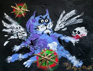 Chat de dark fantasy