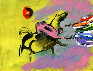 Des personnages joyeux aux couleurs de l