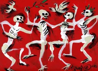 La danse de la paix des squelettes