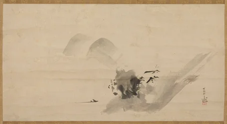 Paysage, période Edo
