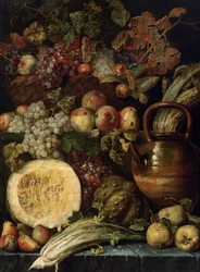Nature morte avec fruits, dernier quart du 17ème siècle
