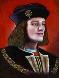 Peinture contemporaine du roi Richard III 1452-1485