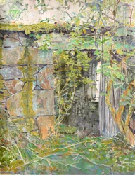 La porte de pierre oubliée