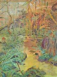 Le ruisseau de la jungle dorée