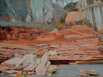 Galets de rivière empilés