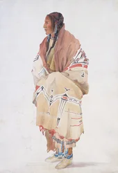 Chan-Cha-Uia-Teuin, femme Teton