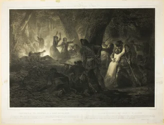 Délivrance des filles de Daniel Boone et Callaway, planche 2 de l