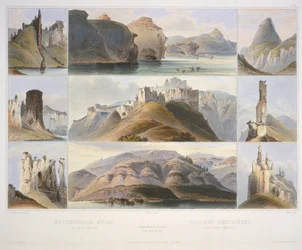 Collines remarquables sur le haut Missouri